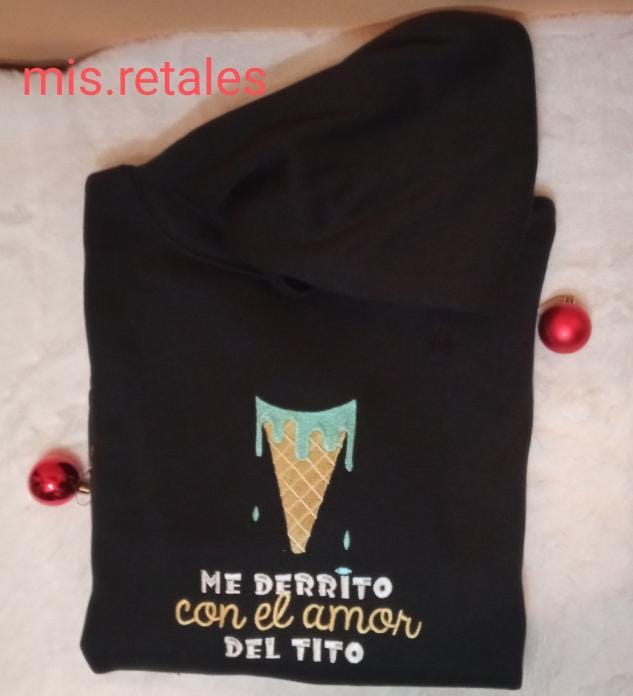 Sudadera con capucha para los titos