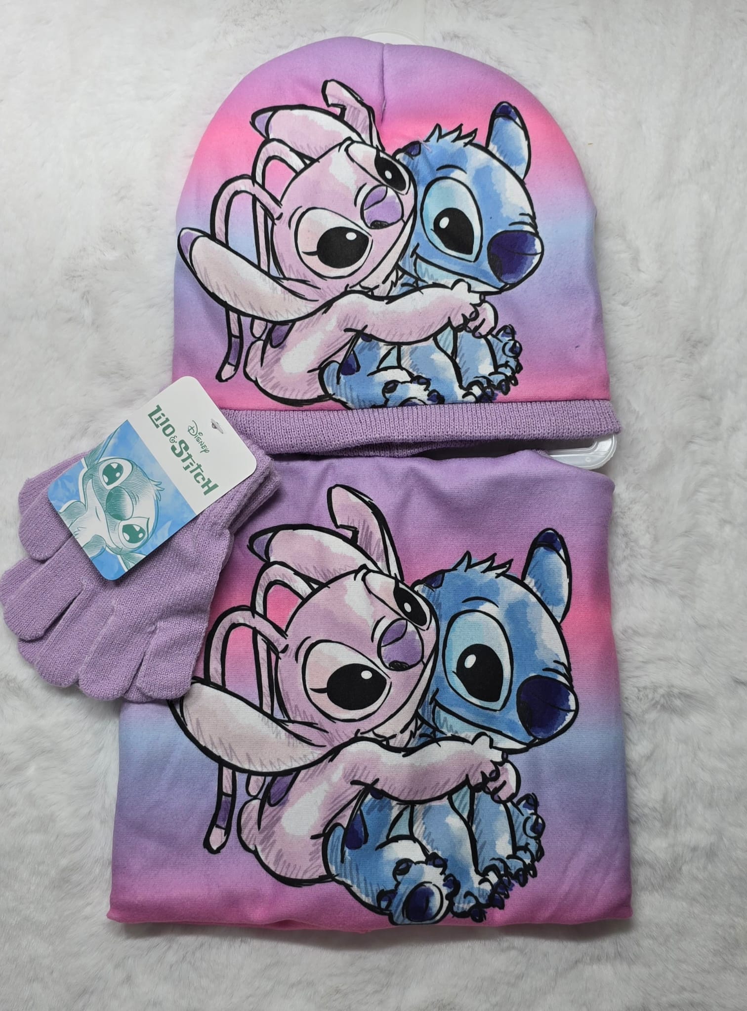 Conjunto de Disney Lilo y Stitch Morado