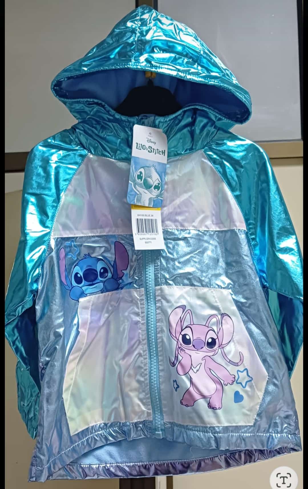 Impermeable de niña forrado de polar 6 y 8 años