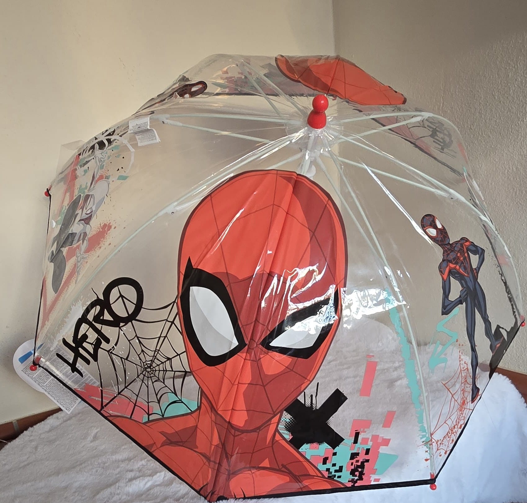 Paragua de niño Spiderman