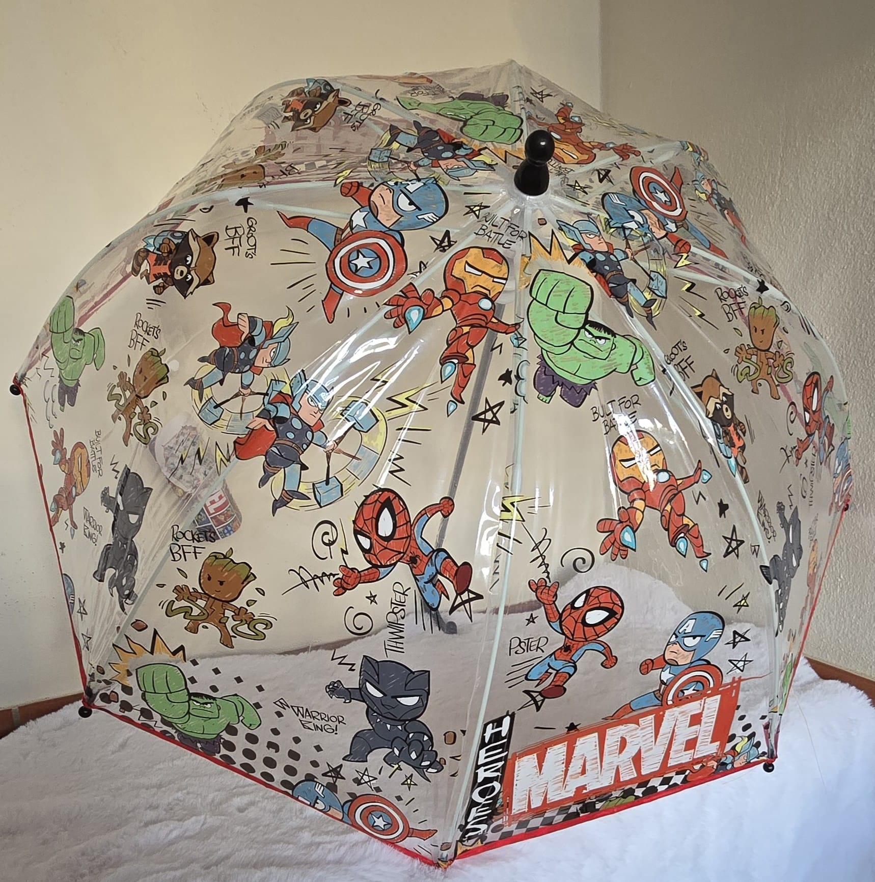 Paragua de niño Marvel