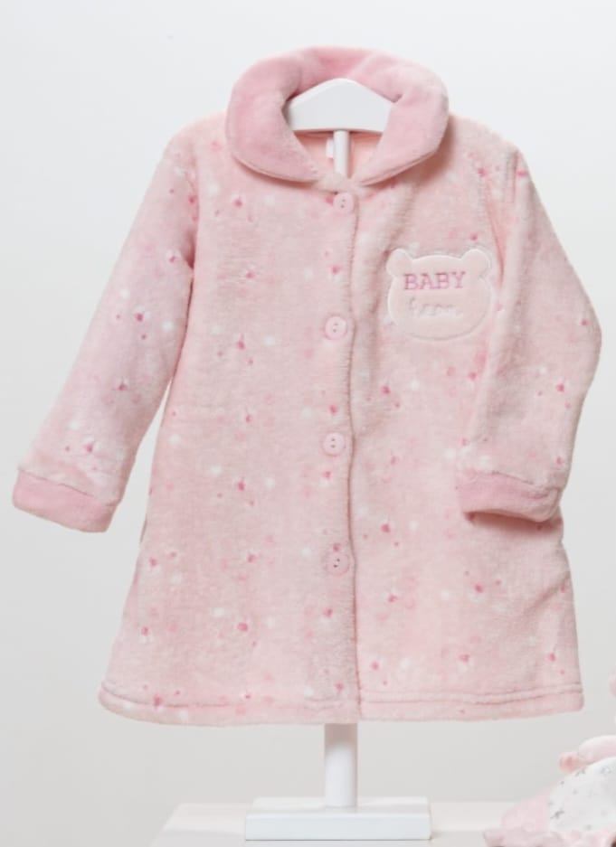 Bata rosa de bebé