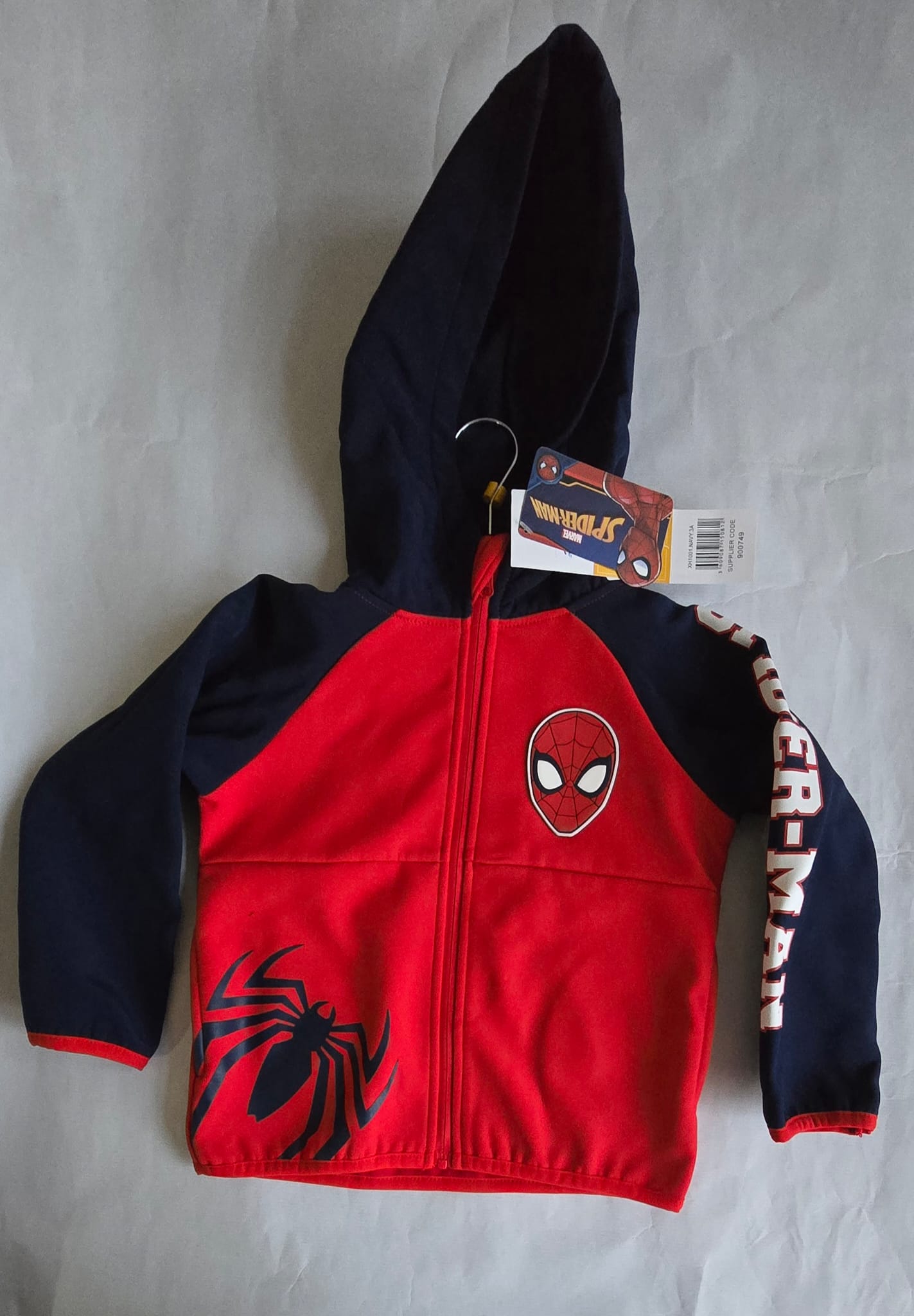Chaqueta neopreno de Spiderman