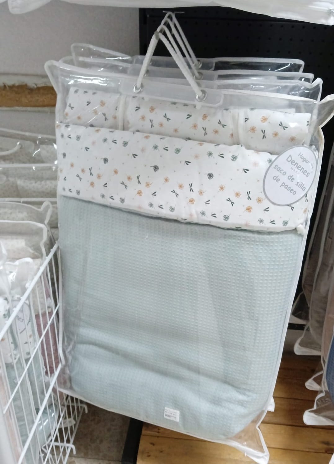 Funda de silla y saquito