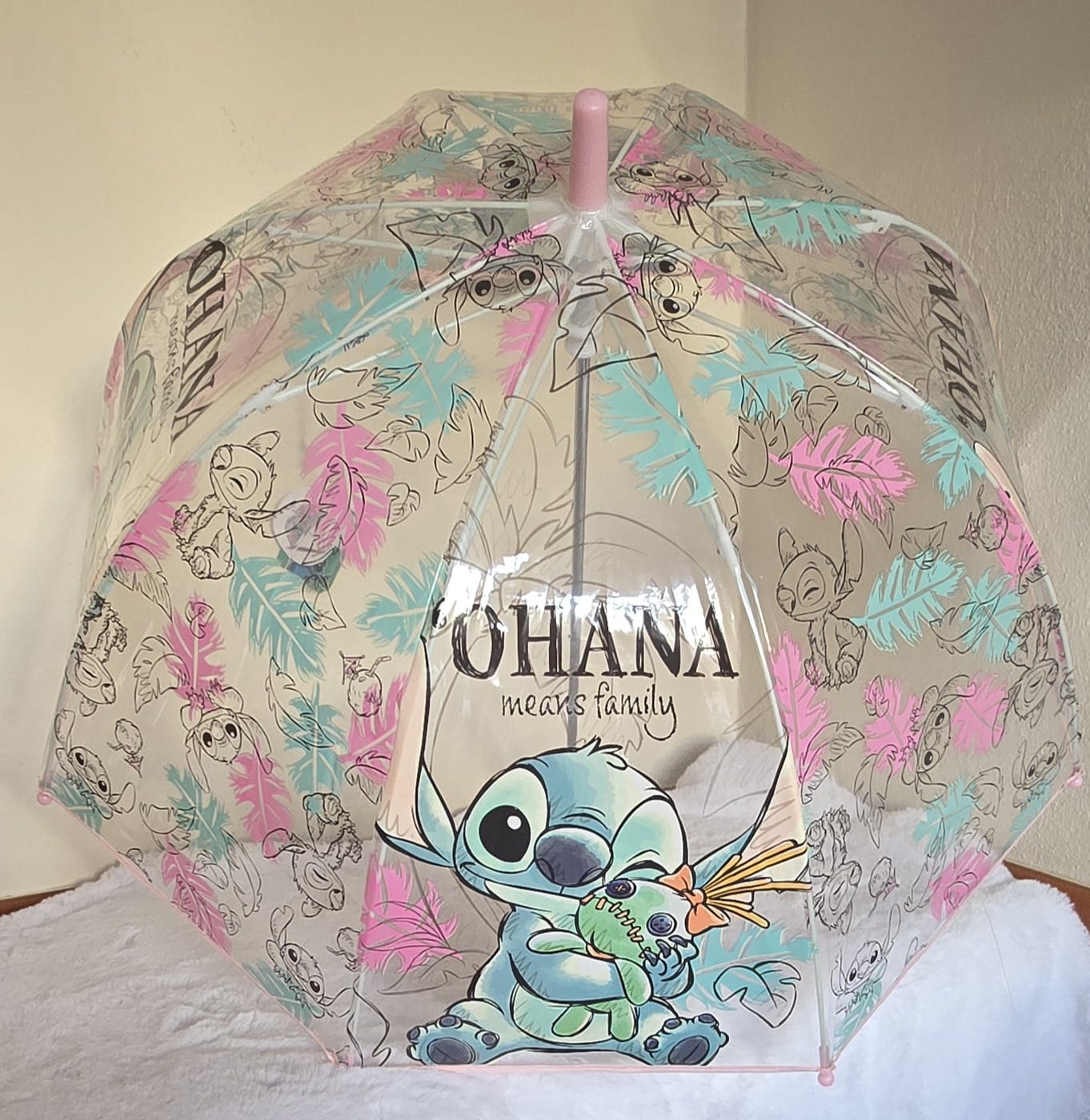 Paragua de niña Stitch